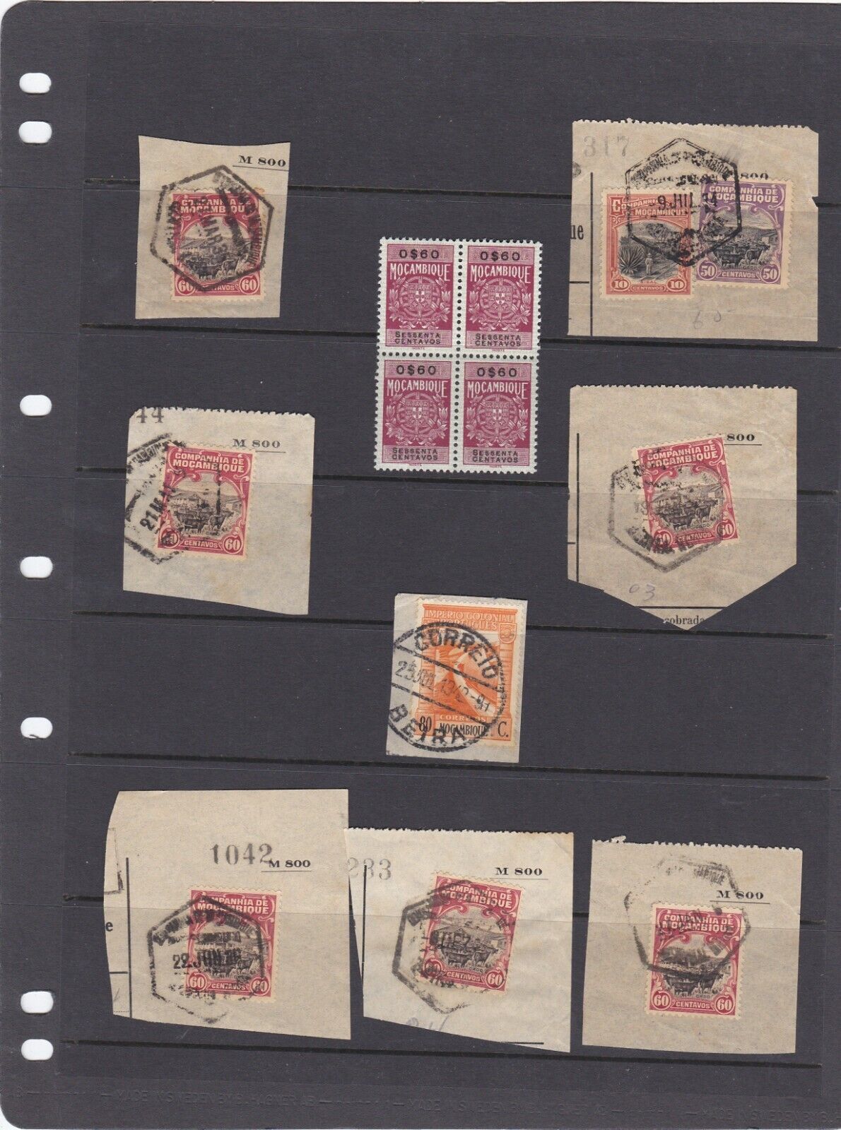 Mozambique Company Thirty Stamps/ Mostly Used / Two Scans Africa