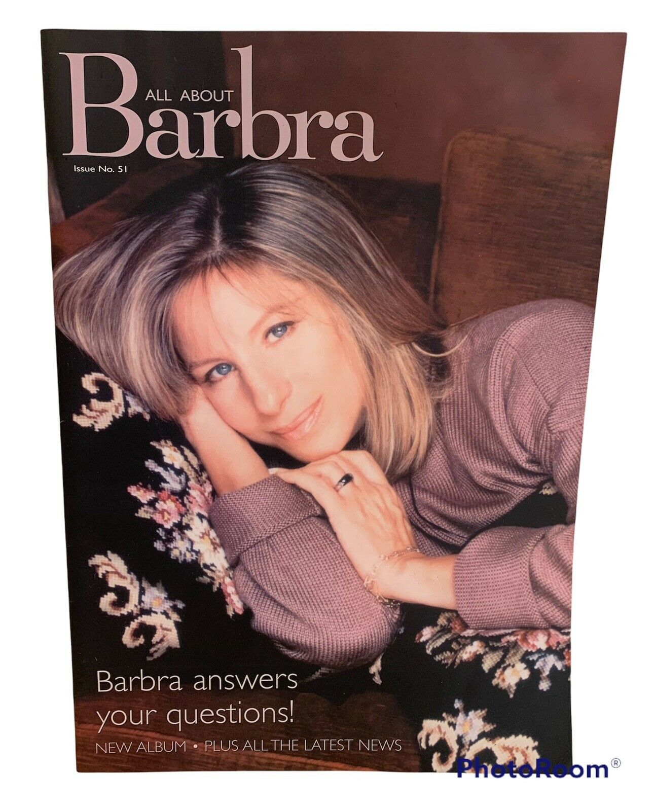 Barbra Streisand Fan Magazine All About Barbra #51 UK Published 1999 Q&A's