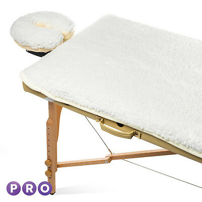 Fleece Salon Spa Massage Table Pad & Face Cradle Bed Covers