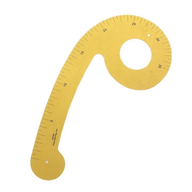 Multifunctional Sewing Tool Comma Shaped Measure Curve Ruler Clothing Drawing