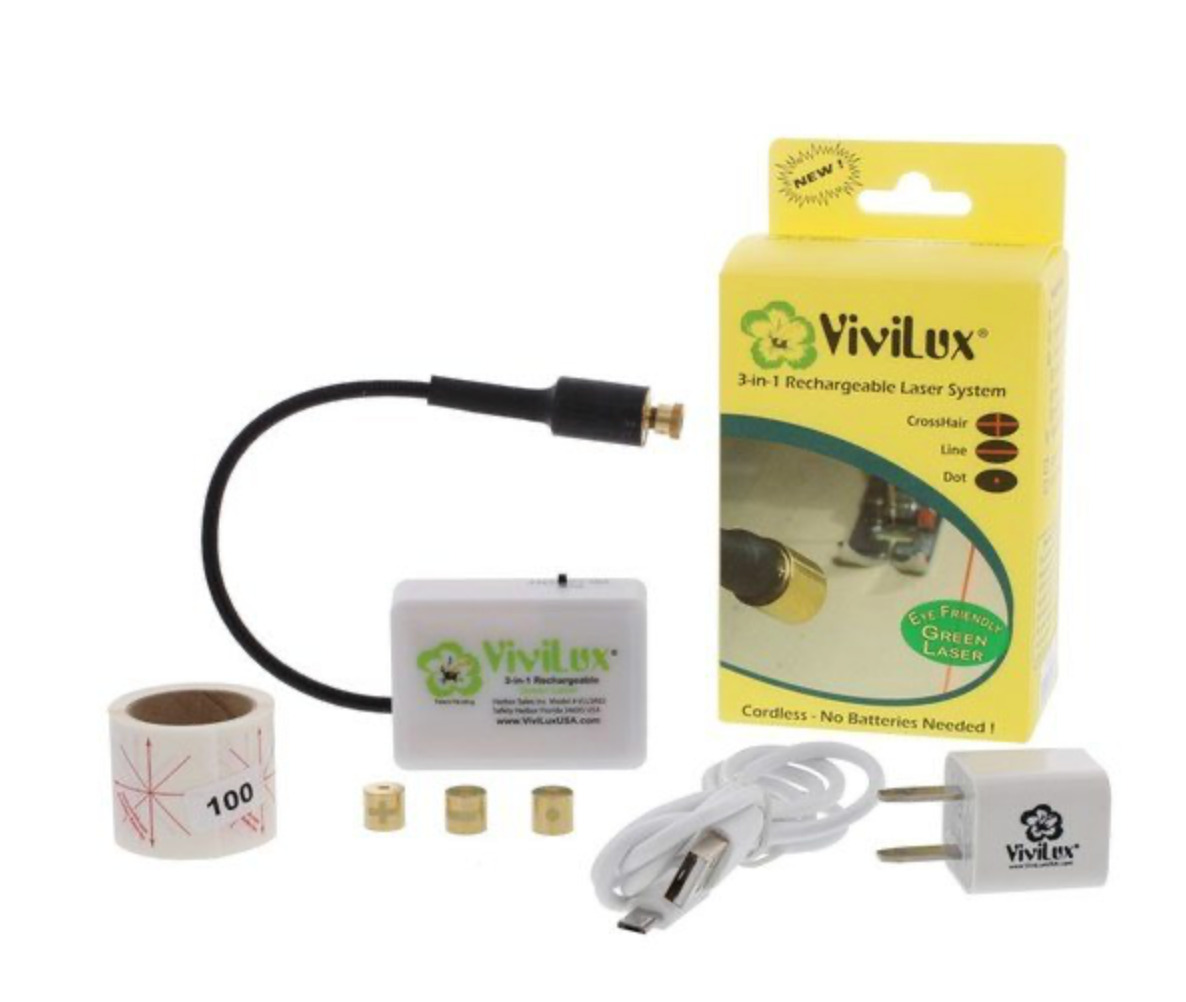 Vivilux 3-in-1 Rechargeable Green Laser System