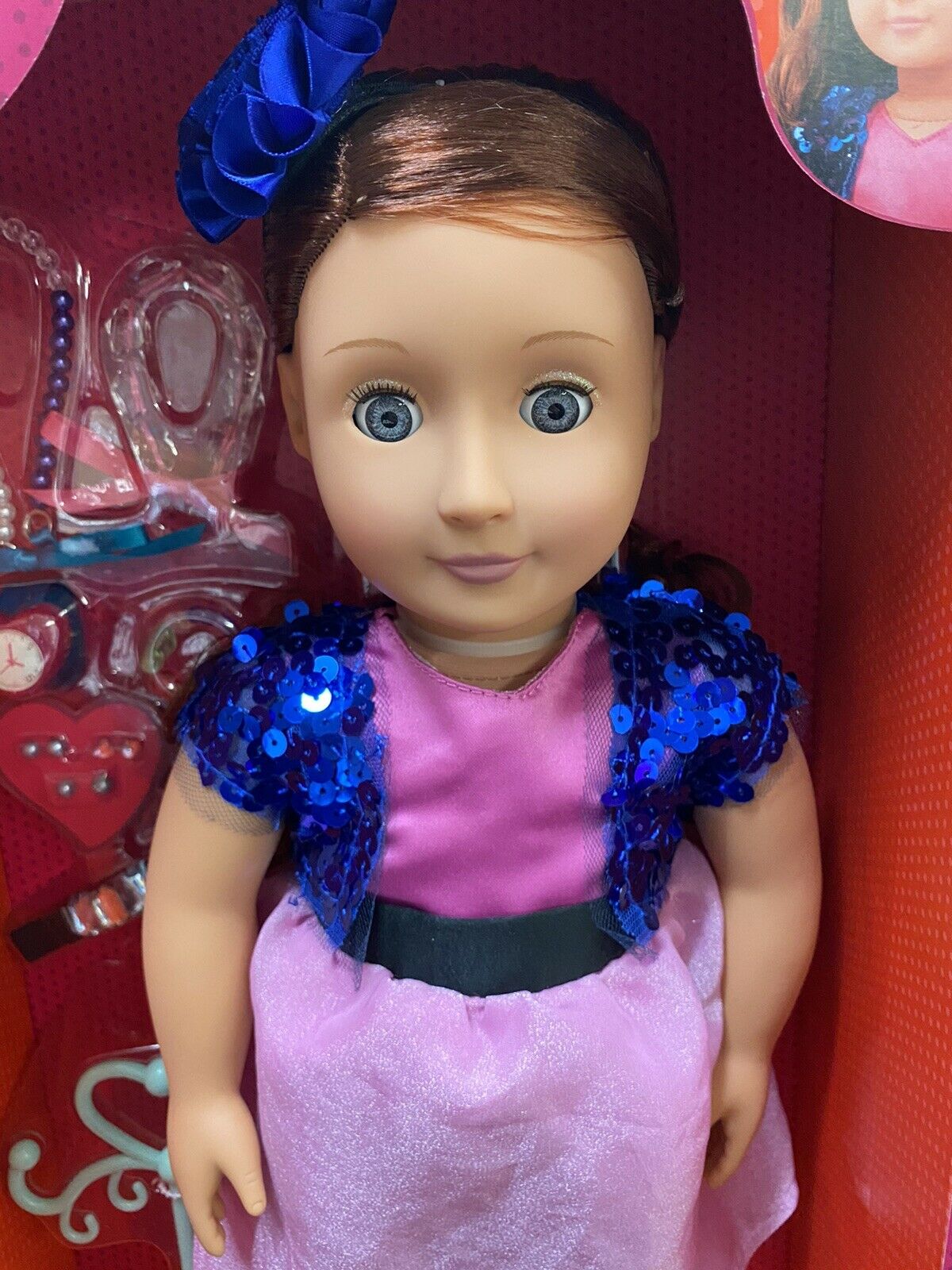 Our Generation Aura “a True Gem” Fashionable And Fun 18in (46cm) Doll Brand New
